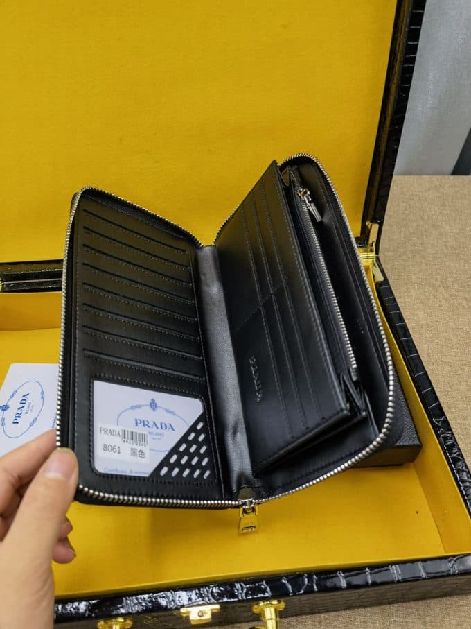 プラダ財布コピー 大人気2021新品 PRADA メンズ 長財布 - 画像 (7)