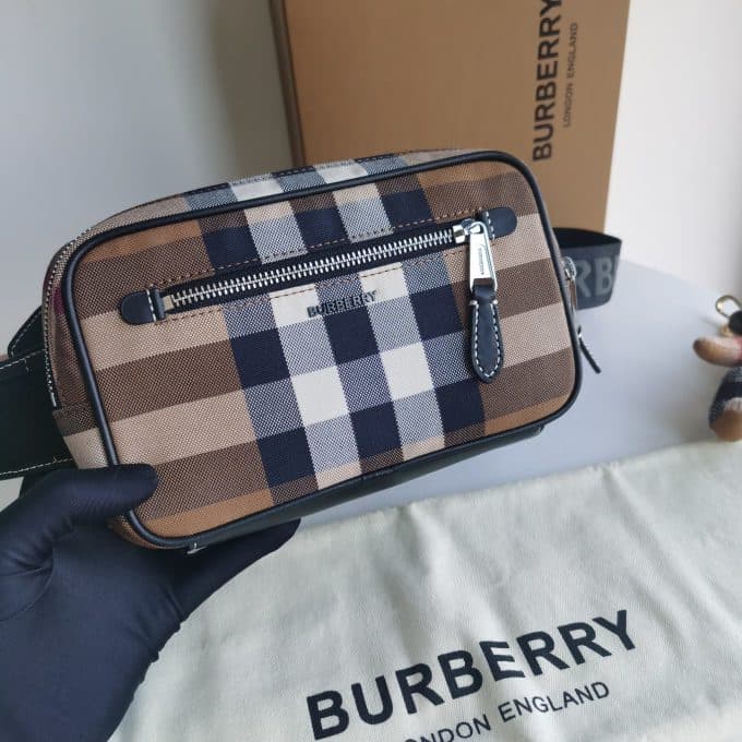 バーバリーバッグコピー 定番人気2022新品 BURBERRY 男女兼用 ウエストポーチ - 画像 (2)