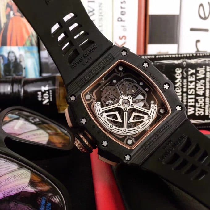 高級人気新品リシャールミル 時計 スーパーコピー メンズ 自動巻き2色 - 画像 (5)