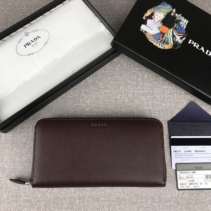 プラダ財布コピー 定番人気2021新品 PRADA メンズ 長財布