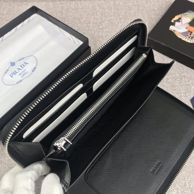 プラダ財布コピー 2021新品注目度NO.1 PRADA メンズ 長財布 - 画像 (8)
