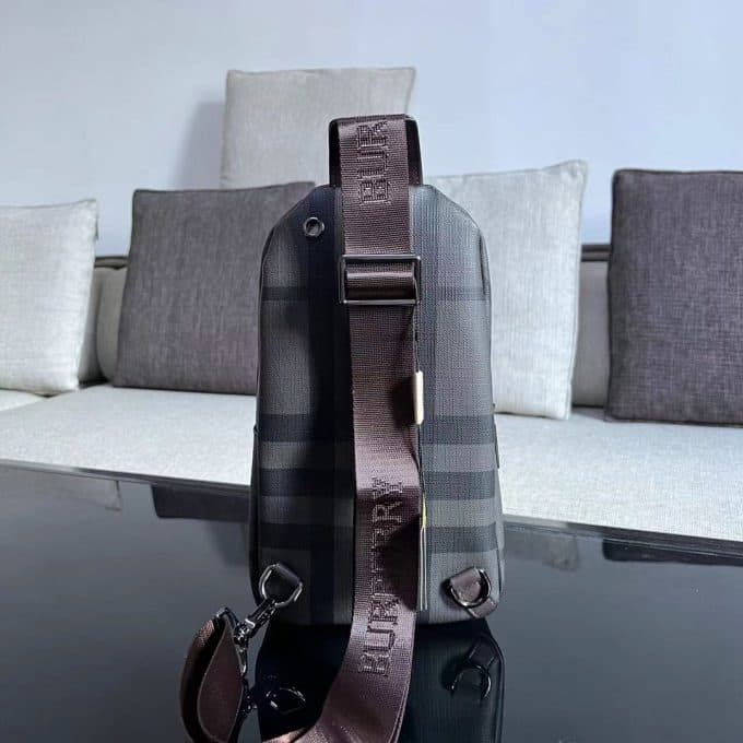 バーバリーバッグコピー 定番人気2022新品 BURBERRY メンズ ボディバッグ - 画像 (4)