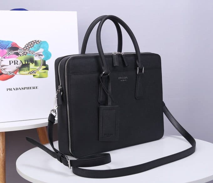 プラダバッグコピー 2021新品注目度NO.1 PRADA メンズ ブリーフケース - 画像 (2)