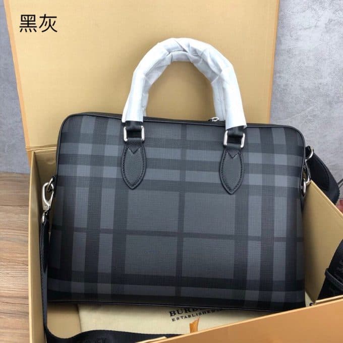 バーバリーバッグコピー 2021新品注目度NO.1 BURBERRY メンズ ブリーフケース - 画像 (9)