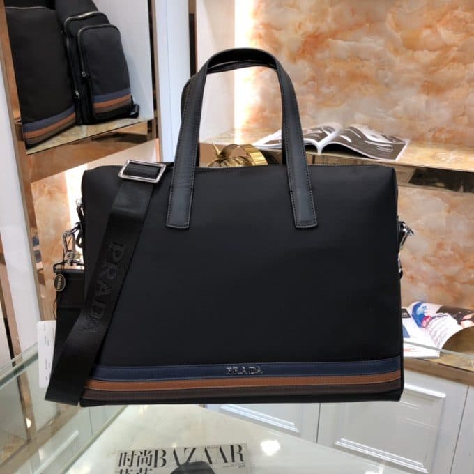 プラダバッグコピー 2021新品注目度NO.1 PRADA メンズ ブリーフケース - 画像 (3)