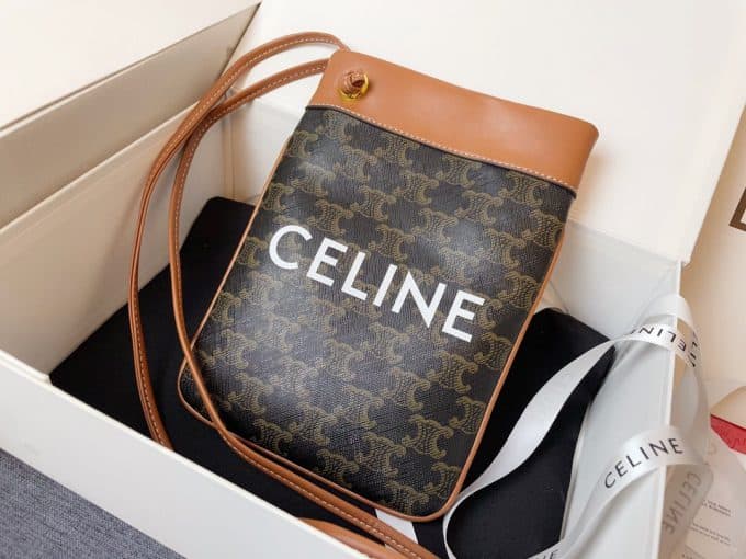 セリーヌバッグコピー 2022新品注目度NO.1 Celine男女兼用 携帯 電話 バッグ - 画像 (4)