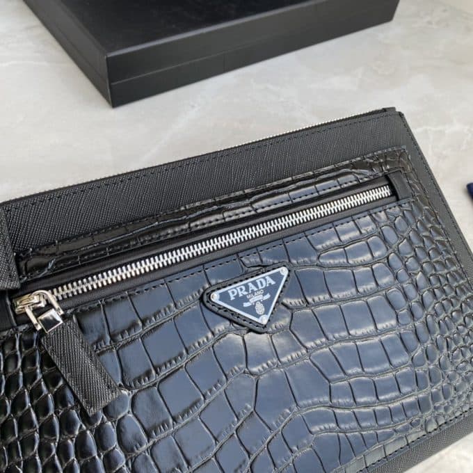 プラダバッグコピー 定番人気2021新品 PRADA メンズ セカンドバッグ - 画像 (5)