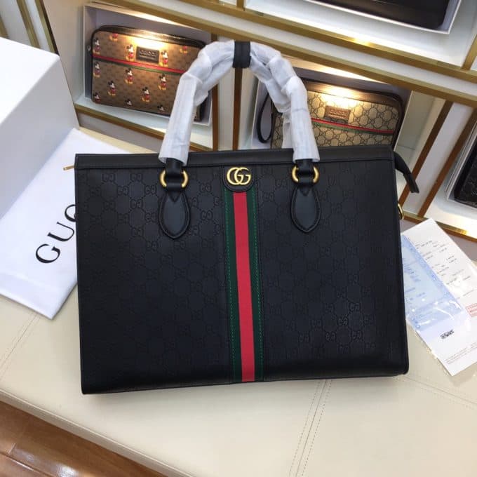 人気高級グッチバッグコピー 定番人気2021新品 GUCCI メンズ ブリーフケース