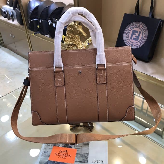 高品質 エルメスバッグコピー 大人気2021新品 HERMES メンズ ブリーフケース - 画像 (4)