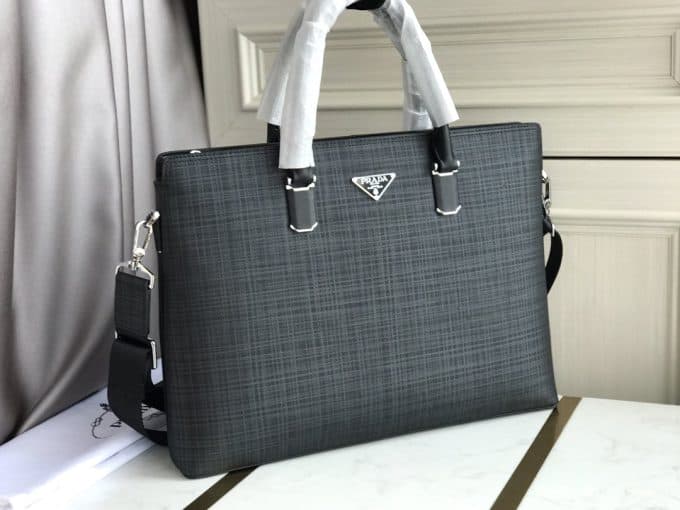 高品質 プラダバッグコピー 2021新品注目度NO.1 PRADA メンズ ブリーフケース - 画像 (4)