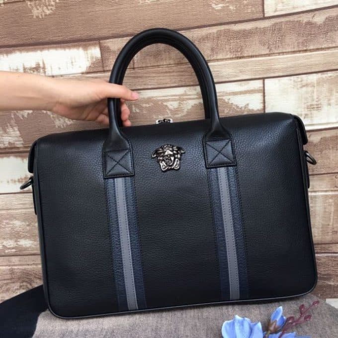高品質ヴェルサーチェバッグコピー 定番人気2021新品 VERSACE メンズ ブリーフケース - 画像 (3)