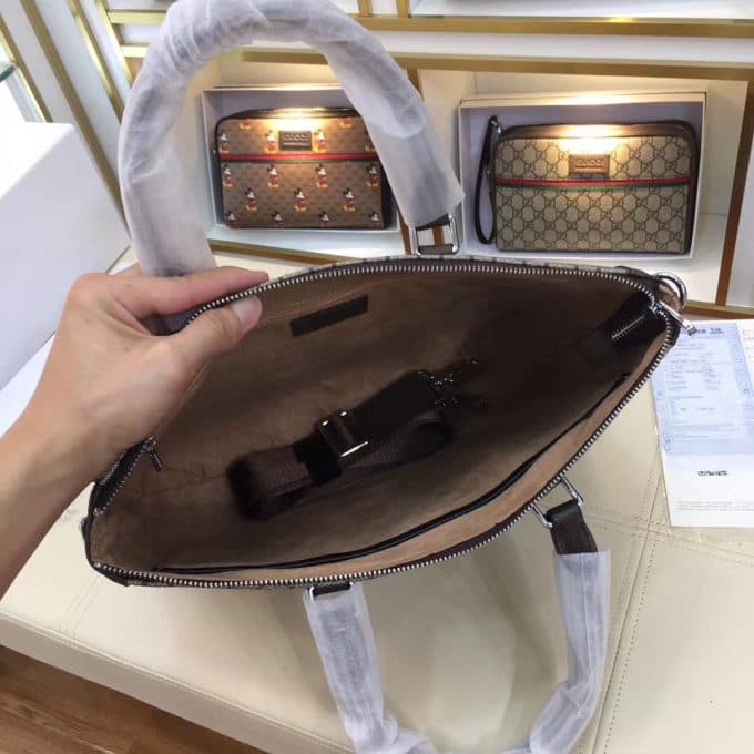 グッチバッグコピー 2021新品注目度NO.1 GUCCI メンズ トートバッグ - 画像 (8)