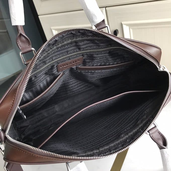 プラダバッグコピー 定番人気2021新品 PRADA メンズ ブリーフケース - 画像 (9)