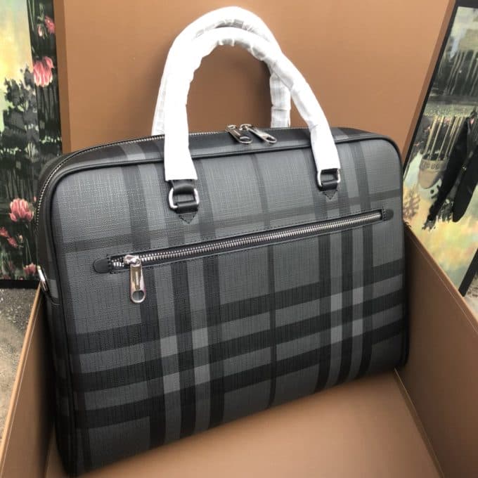 バーバリーバッグコピー 2021新品注目度NO.1 BURBERRY メンズ ブリーフケース - 画像 (4)
