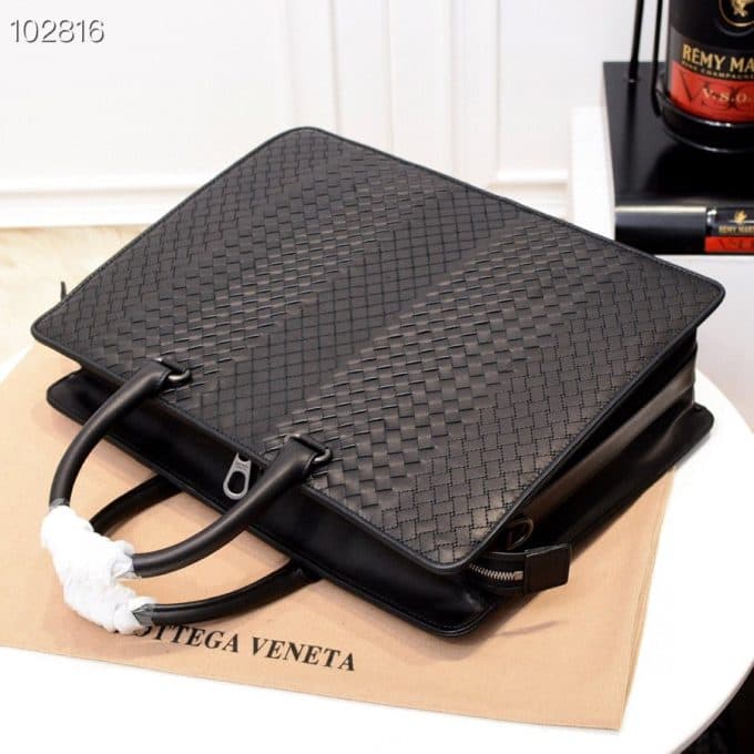 ボッテガヴェネタバッグコピー 定番人気2021新品 Bottega Veneta メンズ ブリーフケース - 画像 (3)