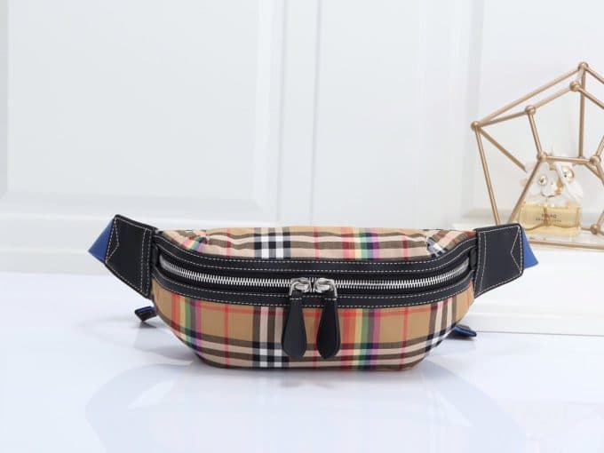 バーバリーバッグコピー 定番人気2021新品 BURBERRY 男女兼用 ウエストポーチ