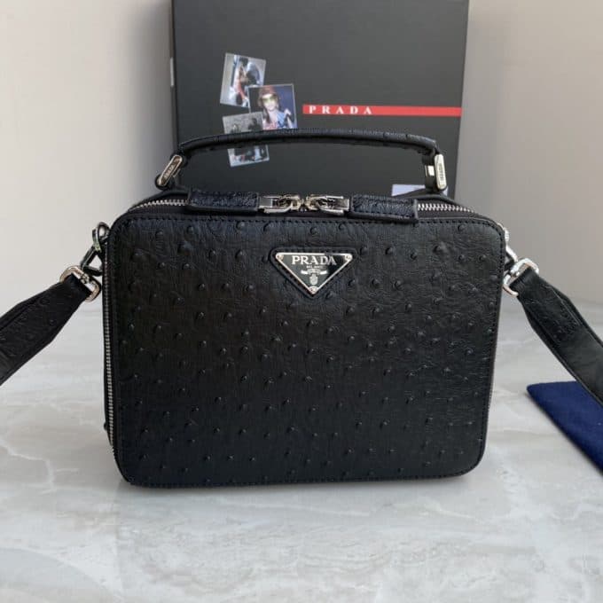 人気高級プラダバッグコピー 定番人気2021新品 PRADA メンズ ショルダーバッグ - 画像 (2)
