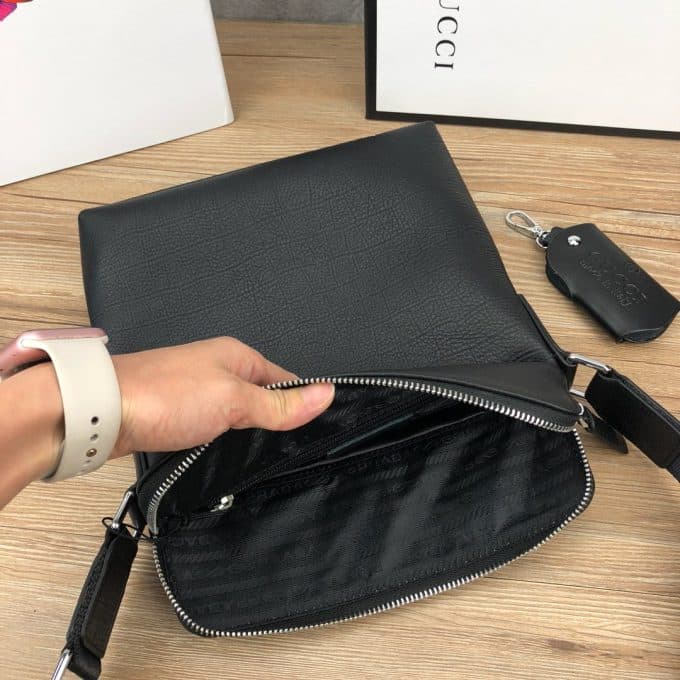 プラダバッグコピー 大人気2021新品 PRADA メンズ ショルダーバッグ - 画像 (8)