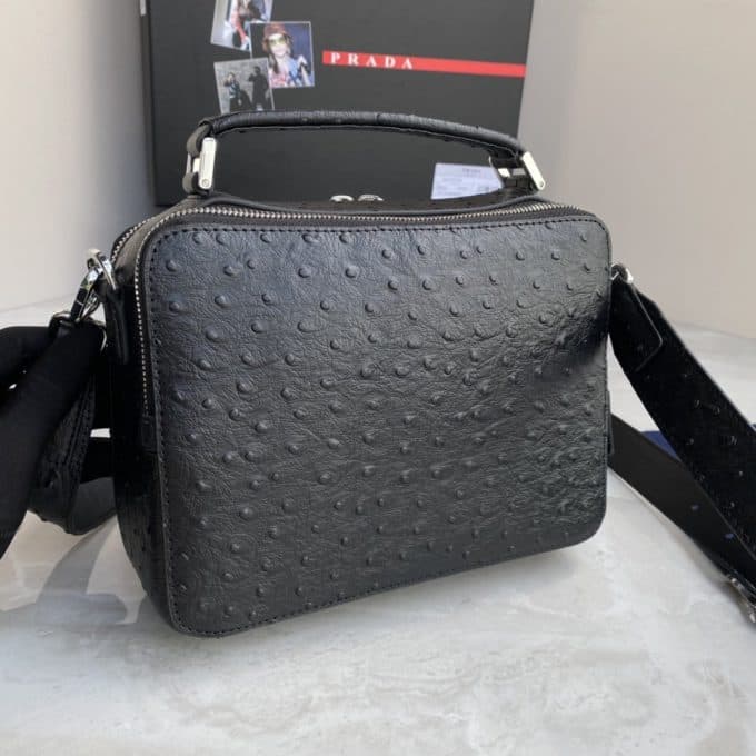人気高級プラダバッグコピー 定番人気2021新品 PRADA メンズ ショルダーバッグ - 画像 (4)