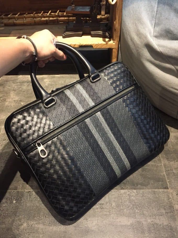 ボッテガヴェネタバッグコピー 定番人気2021新品 Bottega Veneta メンズ ブリーフケース - 画像 (3)