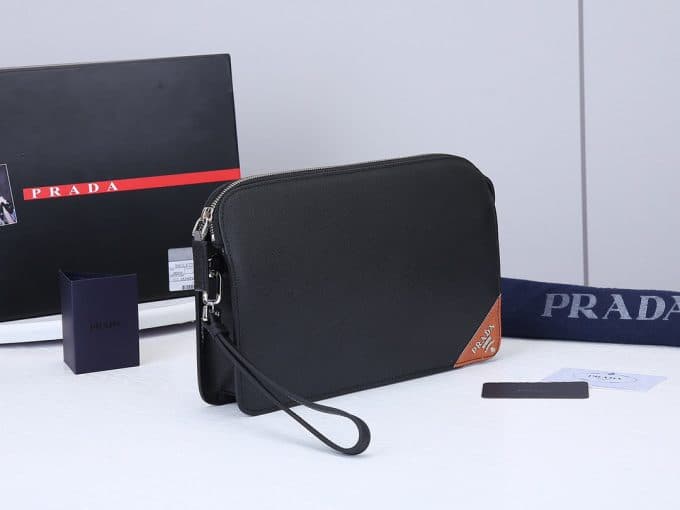 プラダバッグコピー 定番人気2021新品 PRADA メンズ セカンドバッグ - 画像 (2)