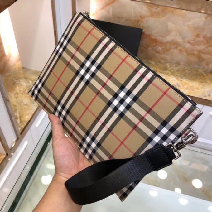 バーバリーバッグコピー 定番人気2021新品 BURBERRY メンズ セカンドバッグ - 画像 (5)