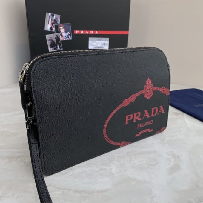 プラダバッグコピー 定番人気2021新品 PRADA メンズ セカンドバッグ - 画像 (3)