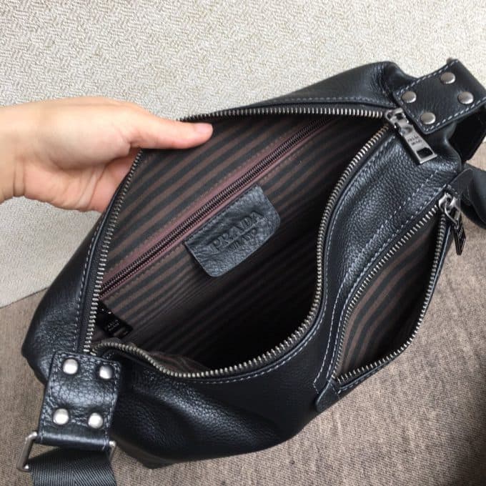 プラダバッグコピー 2021新品注目度NO.1 PRADA メンズ ショルダーバッグ - 画像 (9)