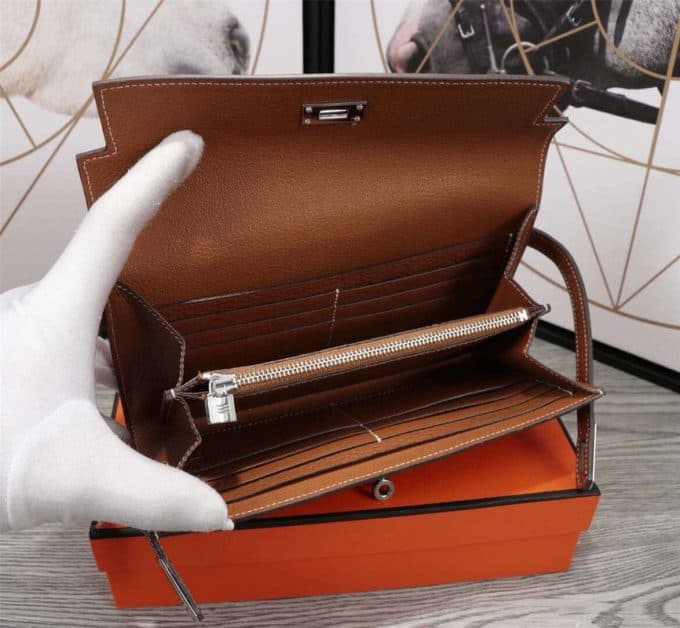 エルメス財布コピー 2021新品注目度NO.1 HERMES レディース 長財布 - 画像 (9)