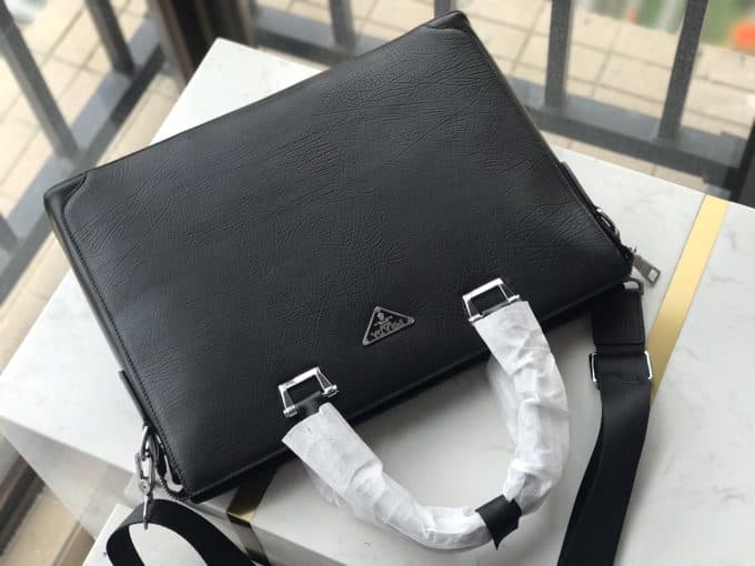 高品質 プラダバッグコピー 2021新品注目度NO.1 PRADA メンズ ブリーフケース - 画像 (3)