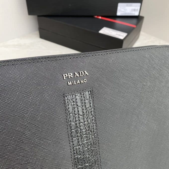 プラダバッグコピー 大人気2021新品 PRADA メンズ セカンドバッグ - 画像 (4)