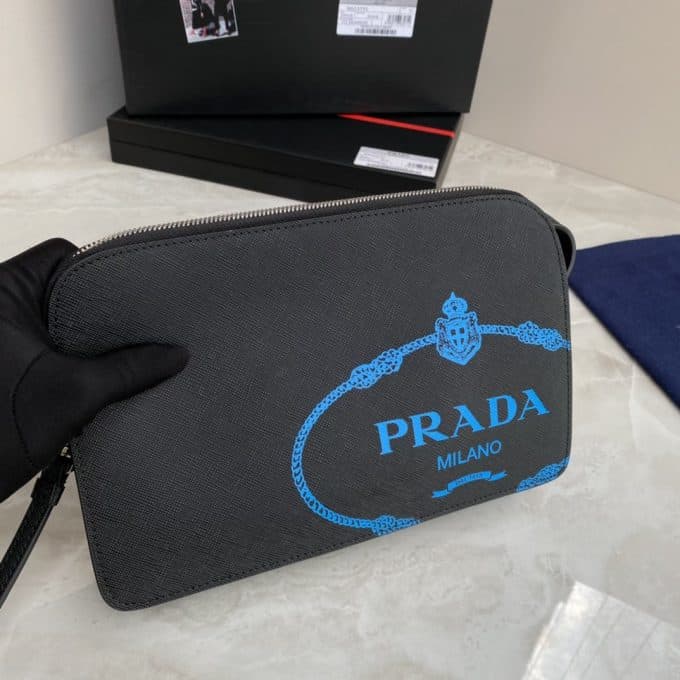 プラダバッグコピー 定番人気2021新品 PRADA メンズ セカンドバッグ - 画像 (2)