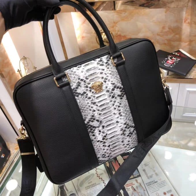 ヴェルサーチェバッグコピー 2021新品注目度NO.1 VERSACE メンズ ブリーフケース - 画像 (4)