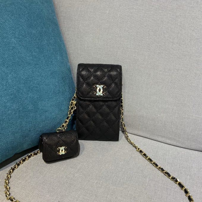 シャネルバッグコピー 定番人気2021新品 CHANEL 男女兼用 携帯 電話 バッグ