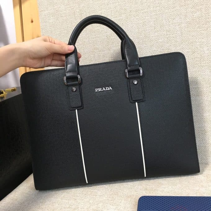 人気高級 プラダバッグコピー 大人気2021新品 PRADA メンズ ブリーフケース - 画像 (3)