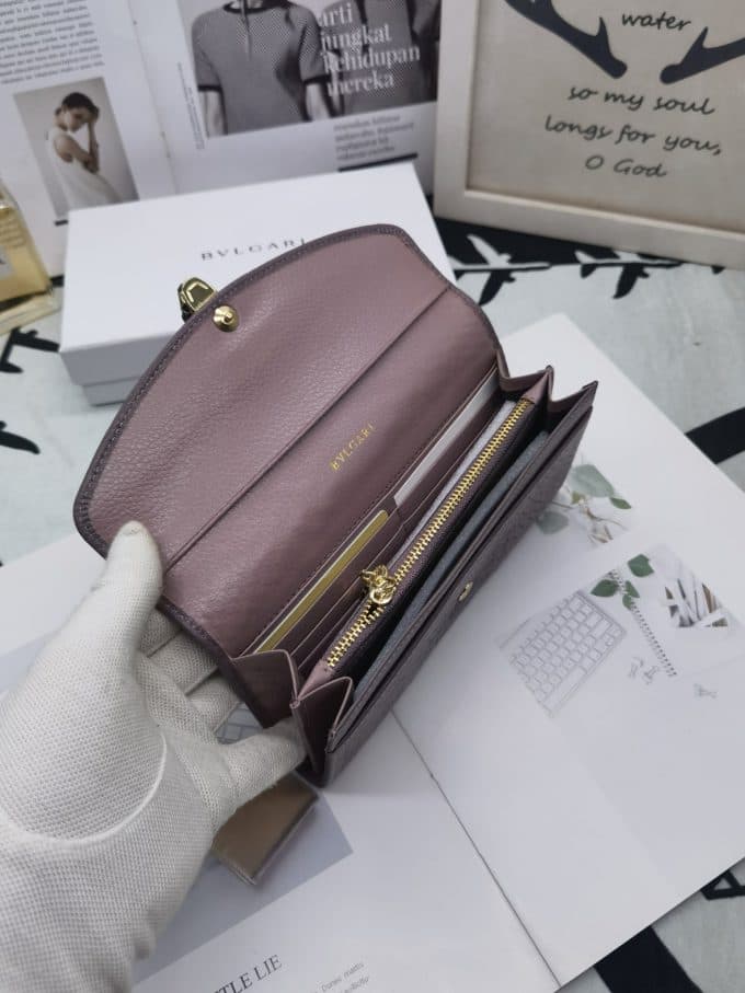 ブルガリ財布コピー 定番人気2021新品 BVLGARI レディース 長財布 - 画像 (9)
