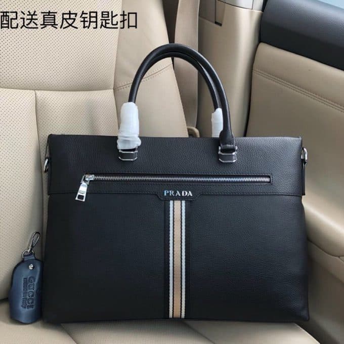 プラダバッグコピー 定番人気2021新品 PRADA メンズ ブリーフケース