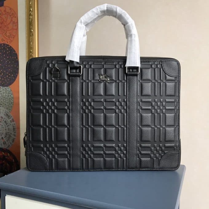 人気高級バーバリーバッグコピー 大人気2021新品 BURBERRY メンズ ブリーフケース - 画像 (2)