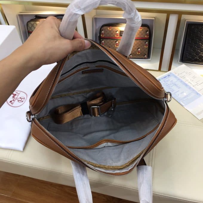 人気高級 エルメスバッグコピー 2021新品注目度NO.1 HERMES メンズ ブリーフケース - 画像 (9)