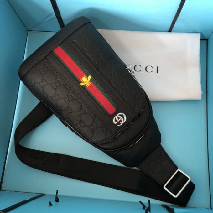グッチバッグコピー 定番人気2021新品 GUCCI メンズ ボディバッグ - 画像 (3)