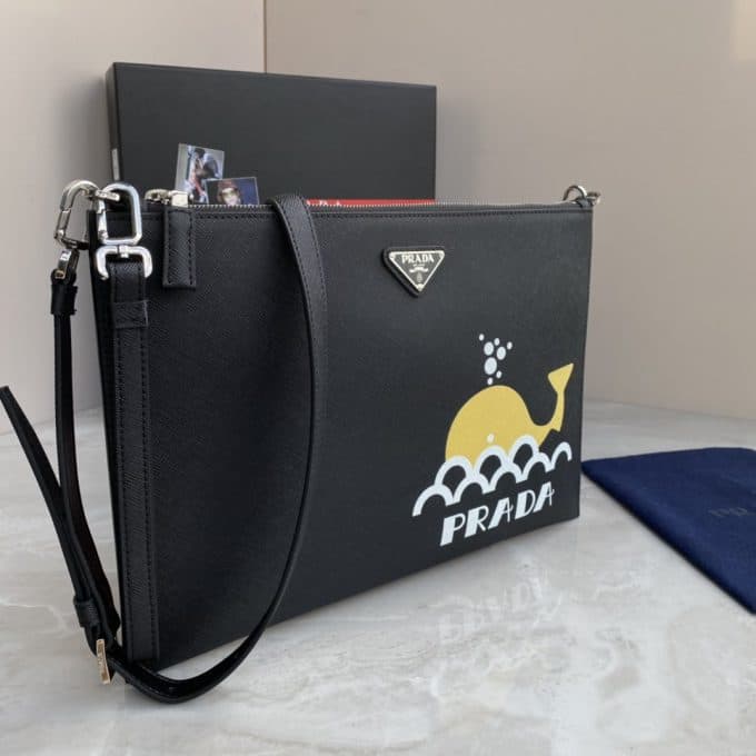 プラダバッグコピー 定番人気2021新品 PRADA メンズ ショルダーバッグ - 画像 (3)