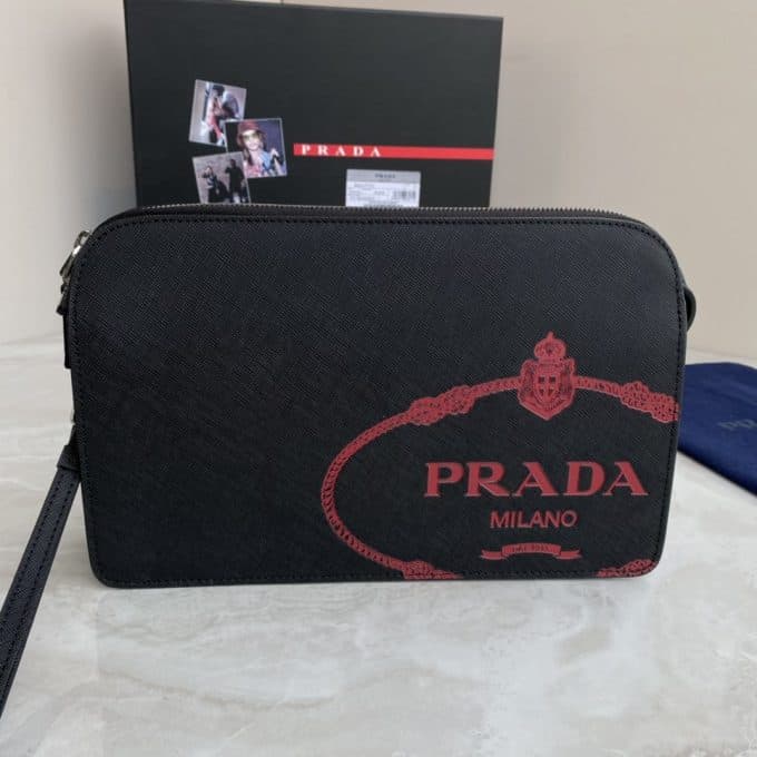 プラダバッグコピー 定番人気2021新品 PRADA メンズ セカンドバッグ