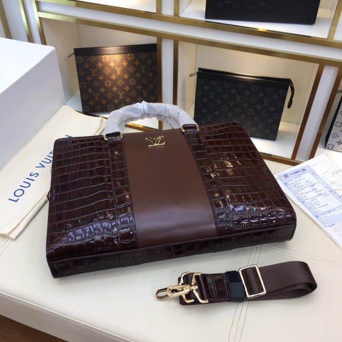 ルイヴィトンバッグコピー 2021新品注目度NO.1 Louis Vuitton メンズ ブリーフケース - 画像 (5)