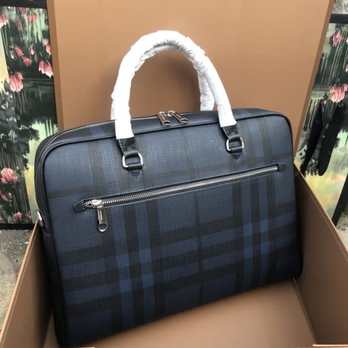バーバリーバッグコピー 大人気2021新品 BURBERRY メンズ ブリーフケース - 画像 (4)