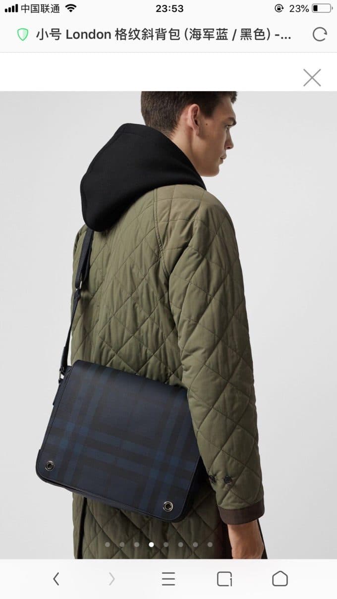 バーバリーバッグコピー 定番人気2021新品 BURBERRY メンズ ショルダーバッグ - 画像 (2)