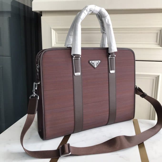 プラダバッグコピー 2021新品注目度NO.1 PRADA メンズ ブリーフケース - 画像 (3)
