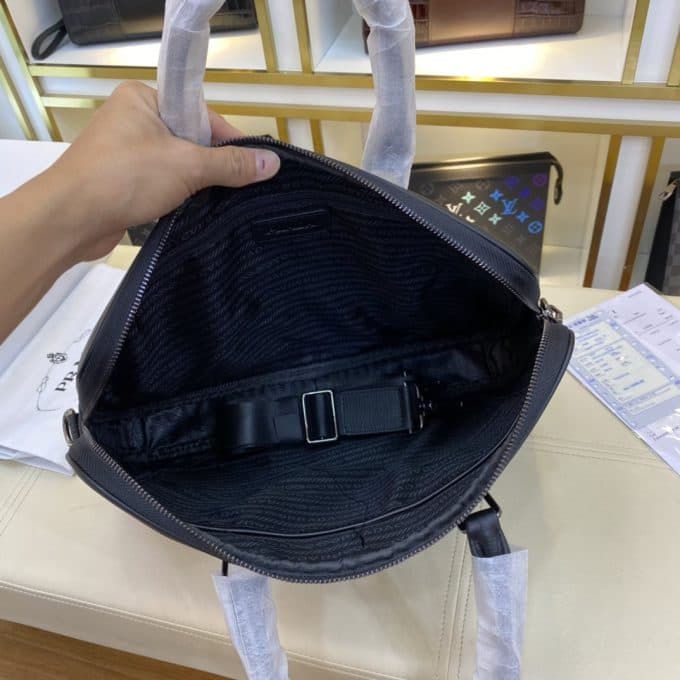 人気高級プラダバッグコピー 大人気2021新品 PRADA メンズ ブリーフケース - 画像 (7)