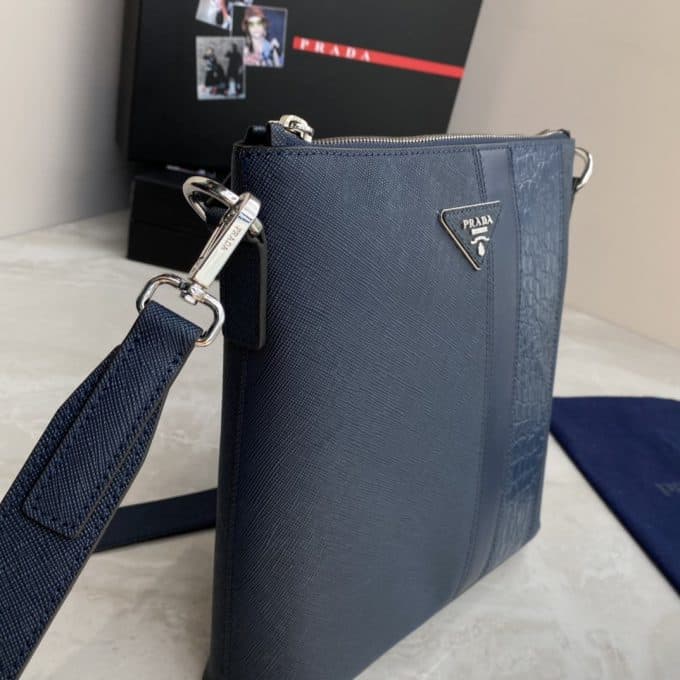プラダバッグコピー 大人気2021新品 PRADA メンズ ショルダーバッグ - 画像 (4)