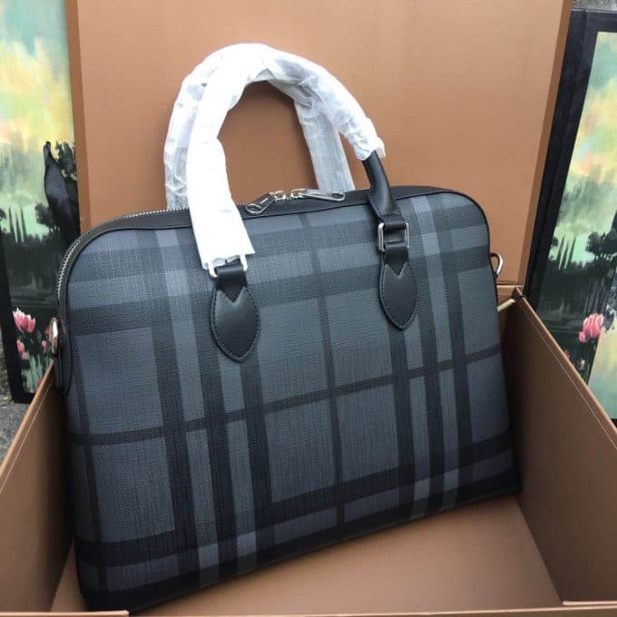 バーバリーバッグコピー 定番人気2021新品 BURBERRY メンズ ブリーフケース - 画像 (4)