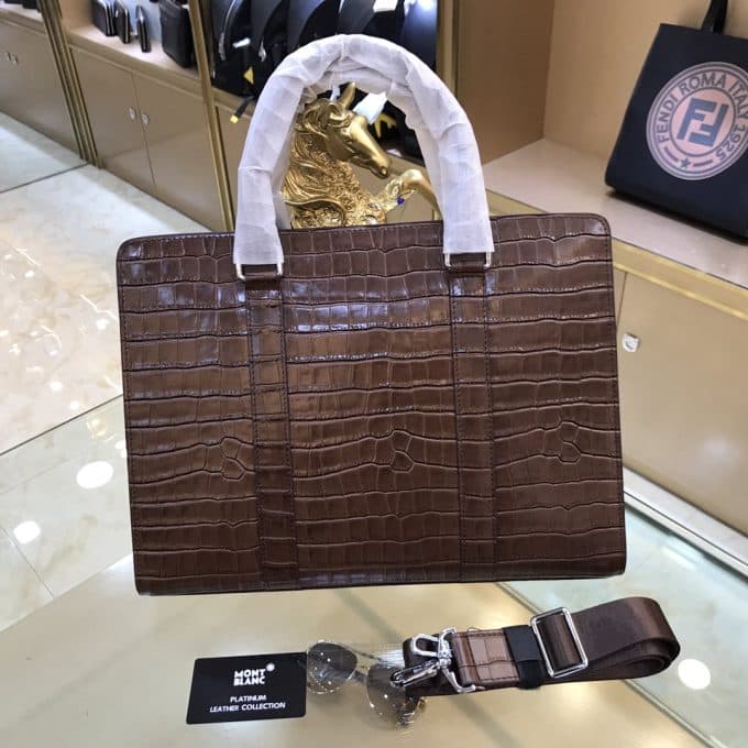 高品質モンブランバッグコピー 大人気2021新品 Montblancメンズ ブリーフケース - 画像 (2)